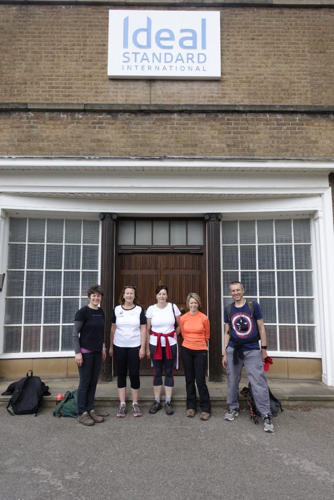 A fundraising canal walk