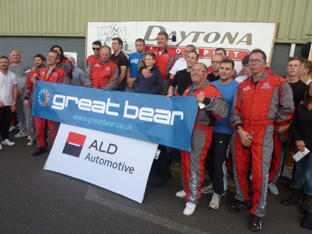 A fundraising karting session