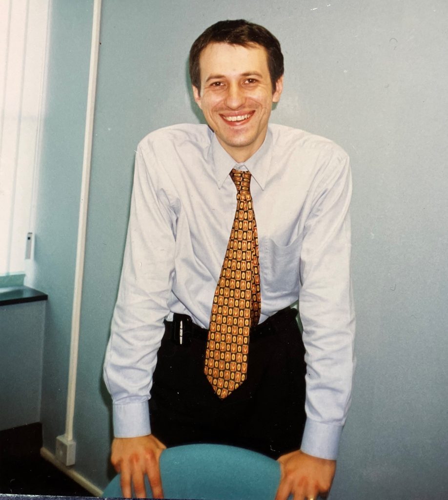 Mike in the early 1990s